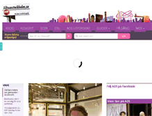 Tablet Screenshot of alltomstockholm.se